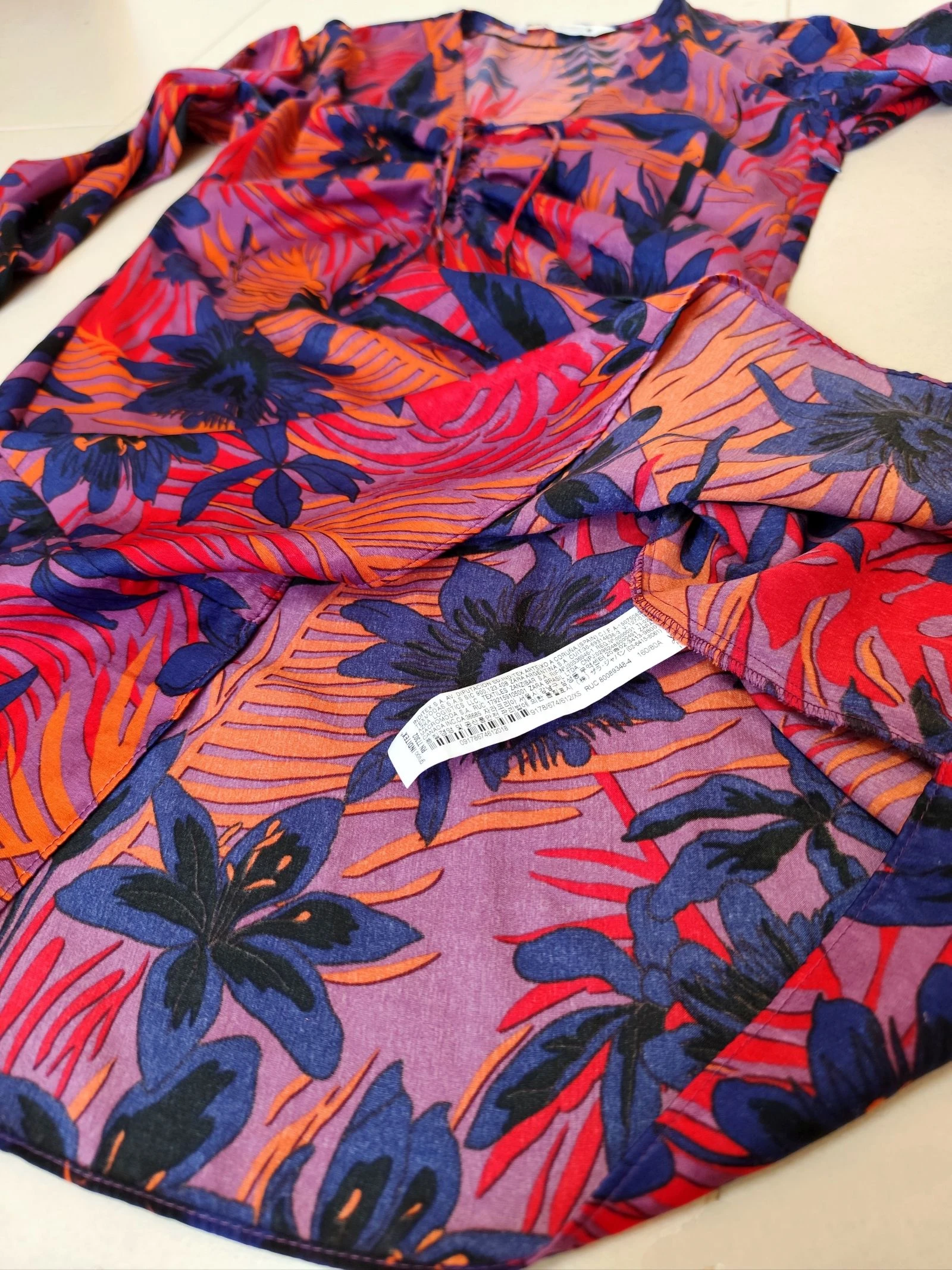 Korte Jurk met Bloemenpatroon - Zara (XS) – photo 7